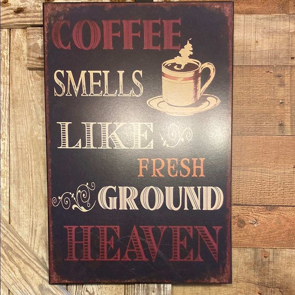 Coffee Quote Wall Art